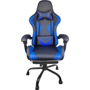 SILLA GAMER EMPOLI CON REPOSAPIE EM-G01 AZUL ODIN