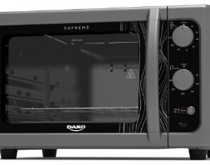 HORNO ELÉCTRICO DAKO SUPREME 44 LITROS TITANIUM