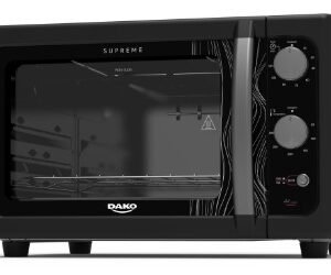 HORNO ELÉCTRICO DAKO SUPREME 44 LITROS NEGRO