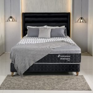 SOMMIER SUPERSPUMA RENOVATE 140X190 JUEGO COMPLETO