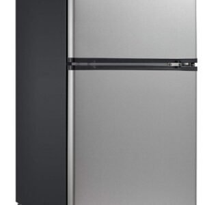 HELADERA MIDEA 110 LITROS 2 PUERTAS NEGRO & SILVER FRIO HUMEDO