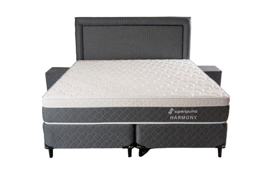 SOMMIER SUPERSPUMA HARMONY 180X200 JUEGO COMPLETO - Imagen 2