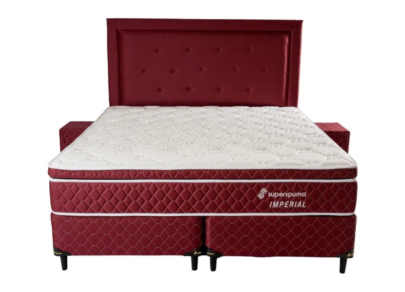 SOMMIER SUPERSPUMA IMPERIAL 180X200 JUEGO COMPLETO - Imagen 2