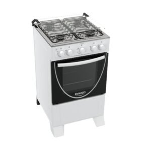 COCINA A GAS DAKO LUNA 4 HORNALLAS BLANCO