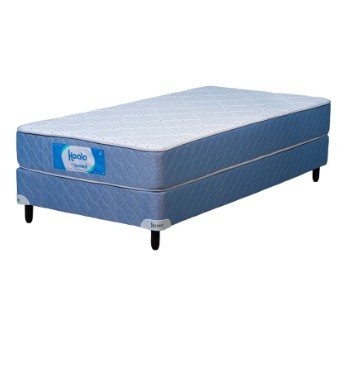 SOMMIER KOALA JUVENIL JUEGO COMPLETO 100x190 CM AZUL - Imagen 5