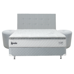 SOMMIER KOALA TOP VISCO 140x190 CM JUEGO COMPLETO