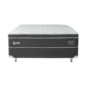 SOMMIER KOALA VISCO POCKET 140x190 CM GRIS