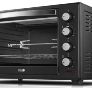HORNO ELECTRICO JAM 50 LTS DN50E-RML C/ LUZ INTERNA, SPIEDO, TIMER 120MIN 2000W