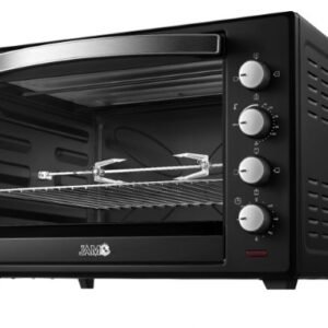HORNO ELECTRICO JAM 60 LTS DN60E-RML C/ LUZ INTERNA, SPIEDO, TIMER 120MIN 2200W