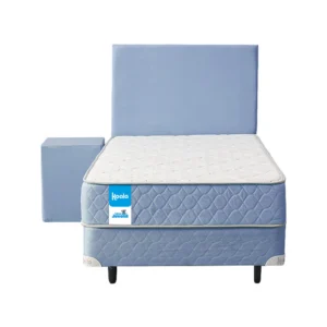 SOMMIER KOALA JUVENIL JUEGO COMPLETO 100x190 CM AZUL