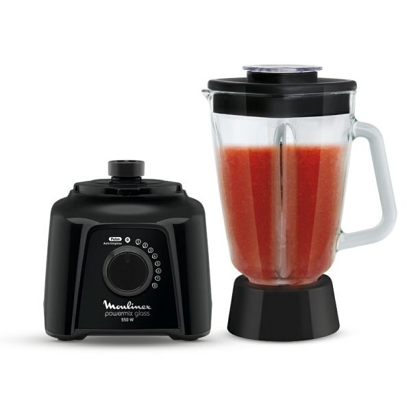 LICUADORA POWERMIX MOULINEX LN289 8V 1,75L 550W VASO VIDRIO - Imagen 2