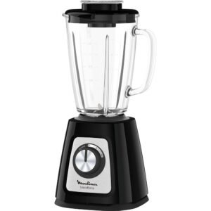 LICUADORA MOULINEX LM435 2V 1,75L 800W VASO VIDRIO NEGRO