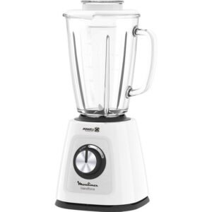 LICUADORA MOULINEX LM435 2V 1,75L 800W VASO VIDRIO BLANCO
