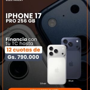 IPHONE 17 PRO 256GB BLUE - SILVER