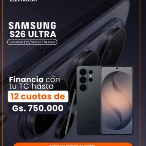 CELULAR SAMSUNG GALAXY S26 ULTRA 12/512GB 5G BLACK