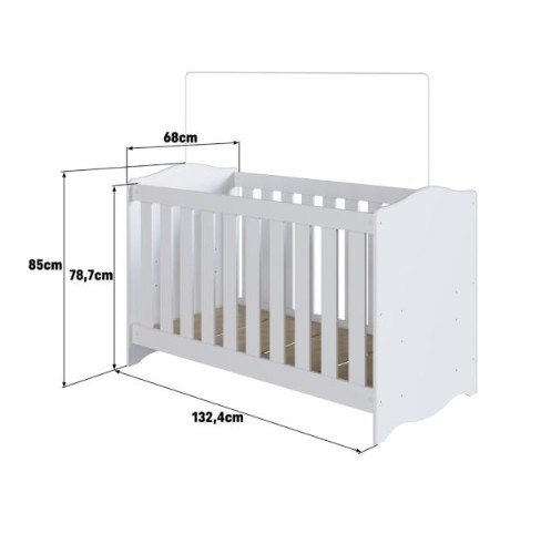 CUNA 3 EN 1 MOVELMAX ENCANTO BLANCO - Imagen 3