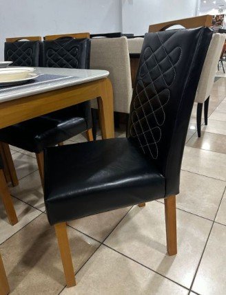 JUEGO DE MESA MOVELMAX AUREA CON 6 SILLAS AUREA YPE/OFF - Imagen 2