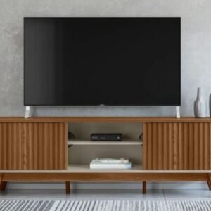 RACK MOVELMAX SAN FRANCISCO JATOBA /OFF WHITE PARA TV HASTA 70"